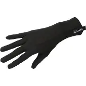 Aclima LightWool Liner Gloves Jet Black