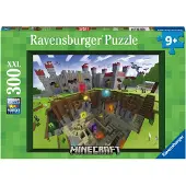 Ravensburger Pussel 300 bitar Minecraft Cutaway