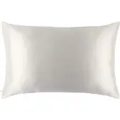 Slip Pure Silk Queen Pillowcase White Kuddar 1 st