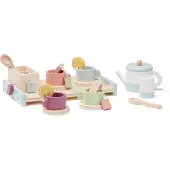 Kids Concept Teservis - Bistro - Pastell - - One Size - Leksaksmat