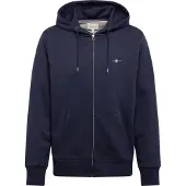 Gant Reg Shield Sweatshirt Med Dragkedja