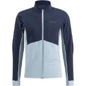 Swix Men's Pace Hybrid Full Zip Midlayer Dark Navy/Fog