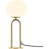 DFTP Bordslampa by Nordlux, Shapes, Guld / mässing, Vardagsrum, Glas, Design