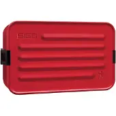 SIGG Plus L, Lunchlåda, Vuxen, Röd, Gjuten aluminium, Monokromatiskt, Rektangulär