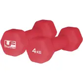 Ufe Hexagonformad Hantel Med Neoprenbeläggning 2 Enheter