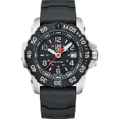 Luminox Navy Seal RSC Gummiband Svart Urtavla Kvarts Dykarklocka XS.3251.CB 200M Herrklocka svart