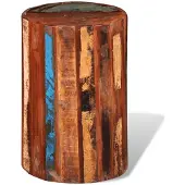 vidaXL Tabouret Bois de récupération massif