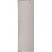 vidaXL Utomhusmatta plattvävd 80x250 cm ljusgrå