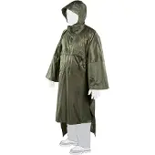 Tasmanian Tiger Poncho - Oliv (Storlek: Small)
