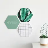 Smartphoto Aluminiumtavlor Hexagoner Galleri (Set om 3)