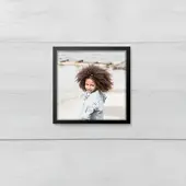 Smartphoto Svart ram 40 x 40 cm
