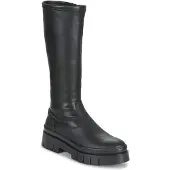 Art för kvinnor. 119561101003_001 Läderstövlar 1956 Nappa svart (41), Hud, 5 till 8 cm, Zip, Casual
