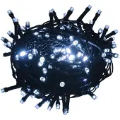 vidaXL Ljusslinga 2000 LED inne/ute 200m IP44 kallvit