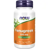 Now Fenugreek 500mg 100 kapslar