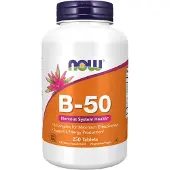 Now Vitamin B-50 tabletter