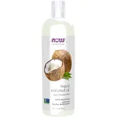 Now , Lösningar, Flytande Kokosolja, Ren Fraktionerad, 16 fl oz (473 ml)