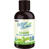 Now , Ekologisk Bättre Stevia‚Ñ, Noll-Kalorilös Ljus Sötare, 2 fl oz (59 ml)