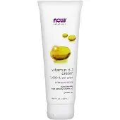 Now , Vitamin D-3 Cream, 4 fl oz (118 ml)