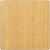 vidaXL Bordsplatta 70x70x2,5 cm bambu 352701