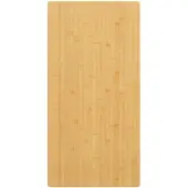 vidaXL Bordsskiva 50x100x2,5 cm bambu