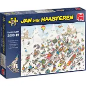 Jan van Haasteren It´s All Going Downhill Pussel 2000 bitar, Jumbo