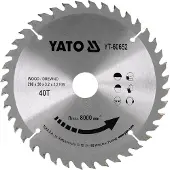 YATO Sågklinga för trä YT-60652; 200x2,2x30 mm; Z40