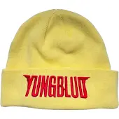 Ginza.se Yungblud: Unisex Beanie Hat/Red Logo (Yellow)