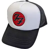 Ginza.se Foo Fighters: Unisex Mesh Back Cap/FF Logo (Black & White)