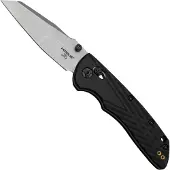 Hogue Deka 24369, Tumbled Black Polymer, Magnacut Wharncliffe, pocket knife