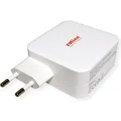 Roline USB-laddare 100 W 2x USB-C Power Delivery Vit Inomhus GaN