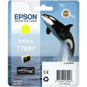 Epson T7604 gul bläckpatron (original)