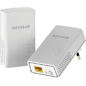 Netgear Powerline PLW1000 - PowerLine adaptersats 1GbE, HomePlug AV (HPAV) 2.0, IEEE 1901 Dubbelband - vägginsticksbar - med PowerLINE 1000 Adapter (PL1000)