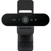 Logitech BRIO STREAM - Livestreamingkamera - färg - 4096 x 2160 - 1080p, 4K - ljud - USB
