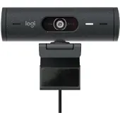 Logitech BRIO 505 - Webbkamera - färg - 4 MP - 1920 x 1080 - 1080p, 720p - ljud - USB-C