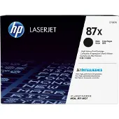 HP 87X BK (svart) toner 18000 sider