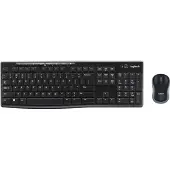Logitech Mk270 Trådlöst Tangentbord Och Mus Engelska