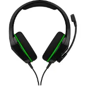 HyperX CloudX Stinger Xbox - Headset - fullstorlek - kabelanslutning - 3,5 mm jack - svart och grönt
