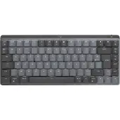 Logitech - Trådlöst tangentbord - MX Mini - Mekanisk - Prestanda Bakgrundsbelyst - Grafit