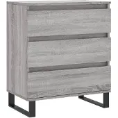 vidaXL Skänk Sonoma Grå 60x35x70 cm Konstruerat trä 827194