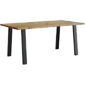 vidaXL Matbord 150x90x75 cm i solid akaciaträ 353298