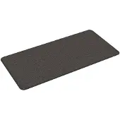vidaXL Gångmatta sisallook antracit 50x100 cm