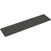 vidaXL Gångmatta sisallook antracit 50x200 cm
