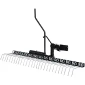 vidaXL Mossrivare för åkgräsklippare 109 cm