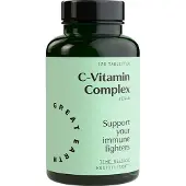 Great Earth C-vitamin Complex Vegansk 120 tabletter