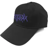 Ginza.se Anthrax: Unisex Baseball Cap/Logo (Black)