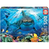 Educa 500 Great White Shark