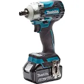Makita DTW300RTJ - Mutterdragare - sladdlös - 4 hastigheter - 1/2-tums kvadrat-drive - 580 N·m - 2 batterier - 18 V