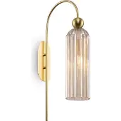 Maytoni Vägglampa Antic, Mässing / guld, Vardagsrum / matsal, Glas, Modern, Vägglampa, vägglampa inomhus