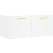 vidaXL Väggskåp vit 80x36,5x35 cm konstruerat trä
