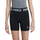 Nike Sportbyxa 'Pro' svart / vit